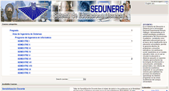 Desktop Screenshot of eadsistemas.unerg.edu.ve